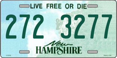 NH license plate 2723277