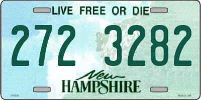 NH license plate 2723282