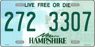 NH license plate 2723307