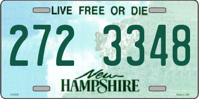 NH license plate 2723348