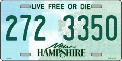 NH license plate 2723350
