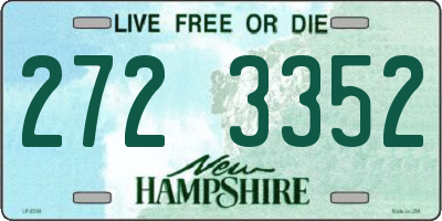 NH license plate 2723352
