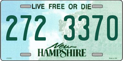 NH license plate 2723370