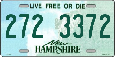 NH license plate 2723372