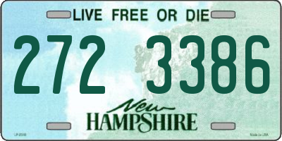 NH license plate 2723386