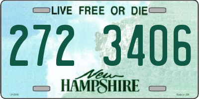 NH license plate 2723406