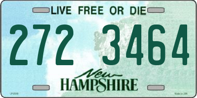 NH license plate 2723464