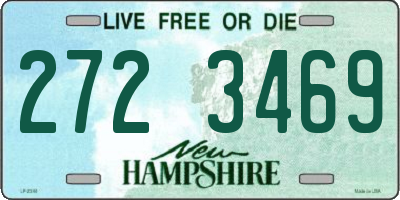 NH license plate 2723469