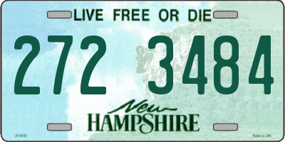 NH license plate 2723484