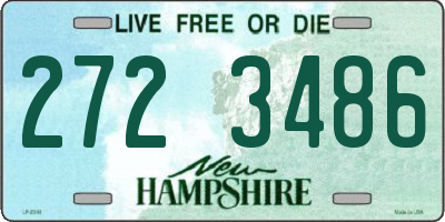 NH license plate 2723486