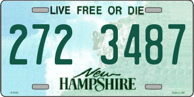 NH license plate 2723487