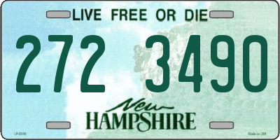 NH license plate 2723490