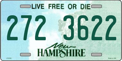 NH license plate 2723622