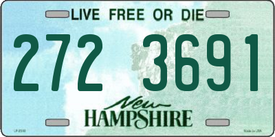 NH license plate 2723691