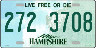NH license plate 2723708