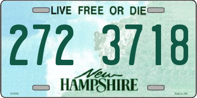 NH license plate 2723718