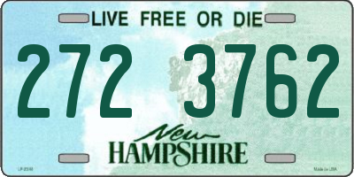 NH license plate 2723762