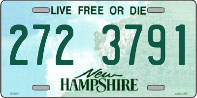 NH license plate 2723791