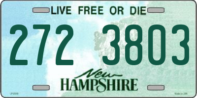 NH license plate 2723803