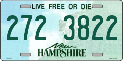 NH license plate 2723822