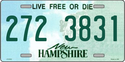 NH license plate 2723831