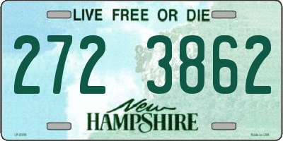 NH license plate 2723862