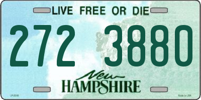 NH license plate 2723880