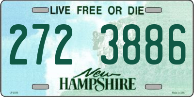 NH license plate 2723886