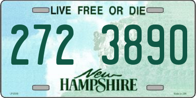 NH license plate 2723890