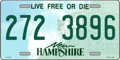 NH license plate 2723896
