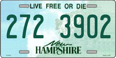 NH license plate 2723902