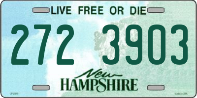 NH license plate 2723903