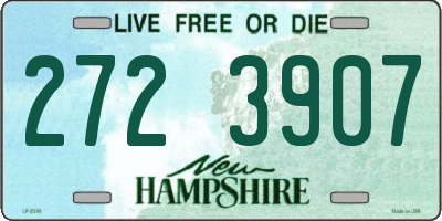 NH license plate 2723907