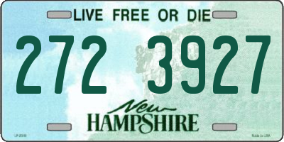 NH license plate 2723927