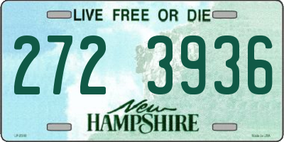 NH license plate 2723936