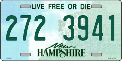 NH license plate 2723941