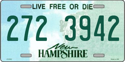 NH license plate 2723942