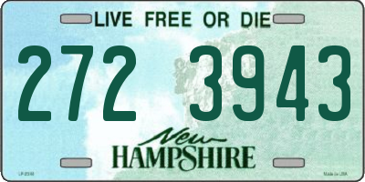 NH license plate 2723943