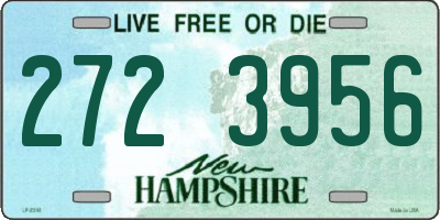 NH license plate 2723956