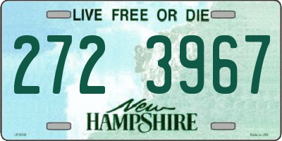 NH license plate 2723967