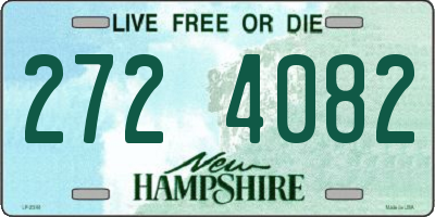 NH license plate 2724082