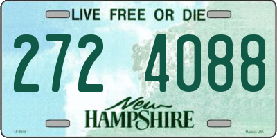 NH license plate 2724088