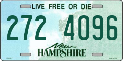 NH license plate 2724096