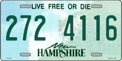 NH license plate 2724116