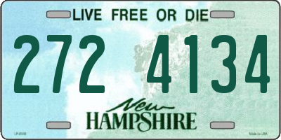 NH license plate 2724134