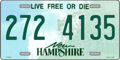 NH license plate 2724135
