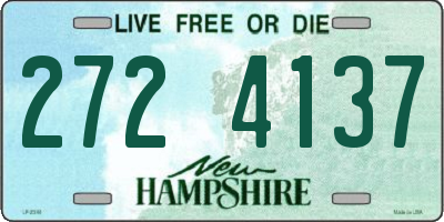 NH license plate 2724137