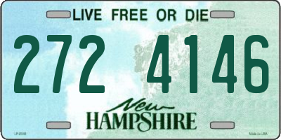 NH license plate 2724146