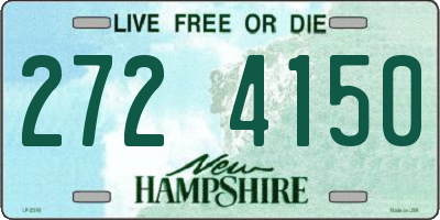NH license plate 2724150