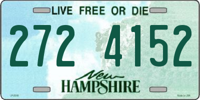 NH license plate 2724152